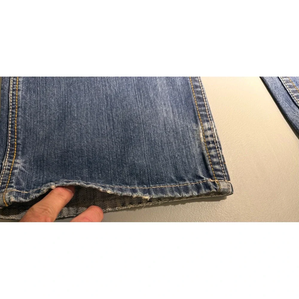 Ariat FR M4 Low Rise Boot Cut Mens Work Pants Blue Denim‎ Jeans 40x34 10017262